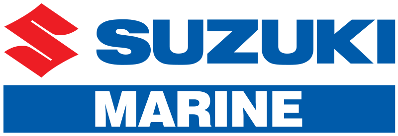 Suzuki outboard motor powering a sleek boat across open water